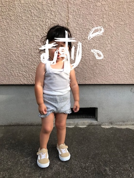 Uさん（キッズ・80cm）の夏コーディネート