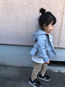 Uさん（キッズ・80cm）の秋コーディネート