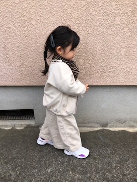 Uさん（キッズ・80cm）の冬コーディネート