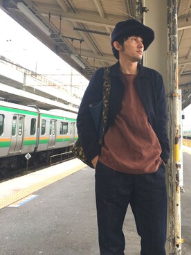 「confect（コンフォクト）のアイテム（その他）」を使った、salsichaさん（メンズ・175cm）の秋コーディネート