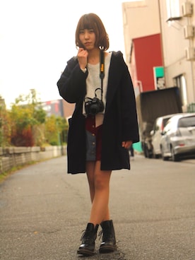 あすかさん（レディース・162cm）の冬コーディネート