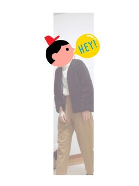 「sango（sango）のアイテム（その他アウター）」を使った、ぷうさん（レディース・164cm）の冬コーディネート