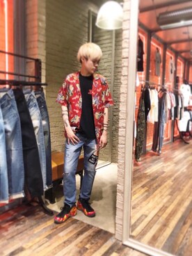 カイさん（メンズ・176cm）の夏コーディネート