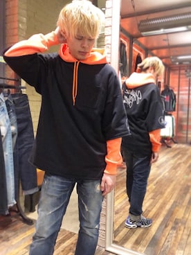 「ビックＴシャツ」｜カイさん（メンズ・176cm）の秋コーディネート