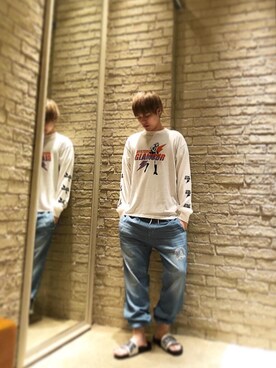 カイさん(メンズ・176cm)の夏コーディネート