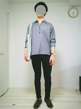 「SHIPS（シップス）のアイテム」を使った、ケイスケさん（メンズ・185cm）の春コーディネート