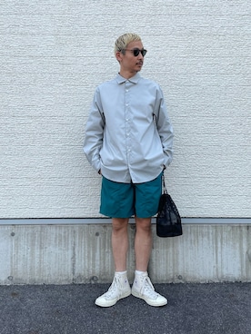 「涼しくて軽い「涼・軽パンツ」」｜_ryo_kimさん（メンズ・175cm）の夏コーディネート