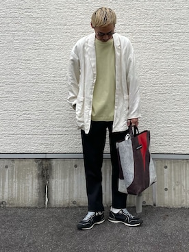 _ryo_kimさん（メンズ・175cm）の夏コーディネート