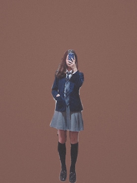 「NO NAME（ノーネーム）のアイテム（ジャケット/アウター）」を使った、Oliさん（レディース・155cm）の春コーディネート