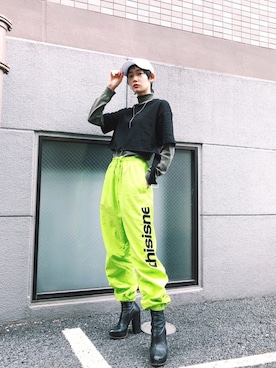「k3&co.（ケイスリーアンドコー）のアイテム（ブーツ）」を使った、Marikoさん（レディース・165cm）の春コーディネート