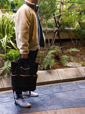 2wayガーデントートリュック バックパックを使ったメンズ人気ファッションコーディネート Wear