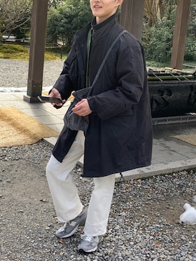 「993」｜「アイテム（ジャケット/アウター）」を使った、kazさん（メンズ・174cm）の春コーディネート