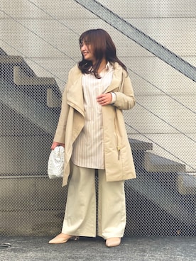 YuKiさん（レディース・152cm）の冬コーディネート