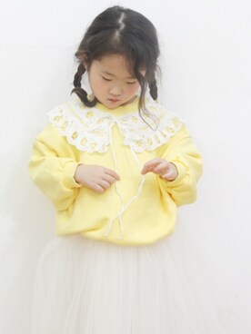 「 アクセサリー」｜KidsRecipeさん（キッズ・100cm）の春コーディネート