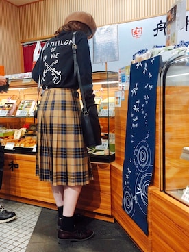 Uka_さん（レディース・155cm）の秋コーディネート