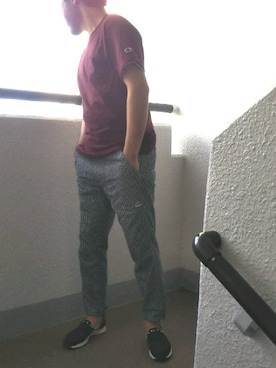 めろはやぶささん（メンズ・173cm）の夏コーディネート