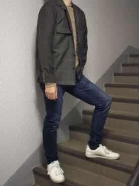 めろはやぶささん(メンズ・173cm)の秋コーディネート