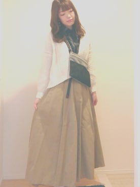 mao◎さん（レディース・158cm）の春コーディネート