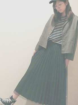 mao◎さん（レディース・158cm）の春コーディネート