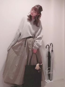 mao◎さん（レディース・158cm）の春コーディネート