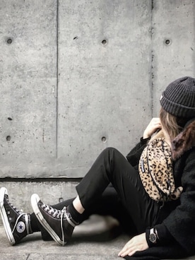 Lilyさん（レディース・160cm）の冬コーディネート