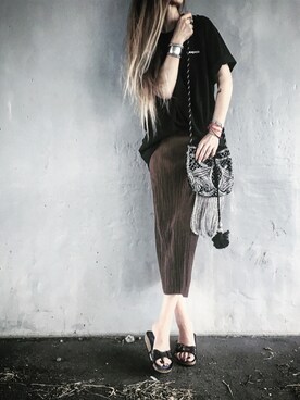 Lilyさん（レディース・160cm）の夏コーディネート