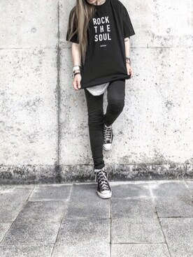 「UNGER（アンガー）のアイテム」を使った、Lilyさん（レディース・160cm）の夏コーディネート