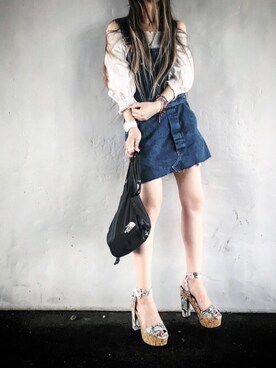 Lilyさん（レディース・160cm）の夏コーディネート