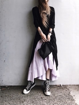 「thevirgnia」｜「アイテム（アクセサリー）」を使った、Lilyさん（レディース・160cm）の夏コーディネート