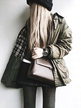 Lilyさん（レディース・160cm）の冬コーディネート