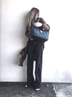 「ヤヌーク」｜Lilyさん（レディース・160cm）の冬コーディネート