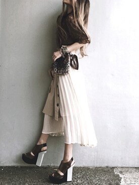 Lilyさん(レディース・160cm)の春コーディネート