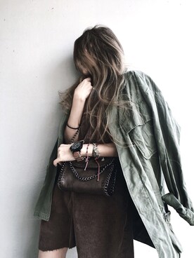 「FL import collection（エフエルインポートコレクション）のアイテム」を使った、Lilyさん（レディース・160cm）の春コーディネート