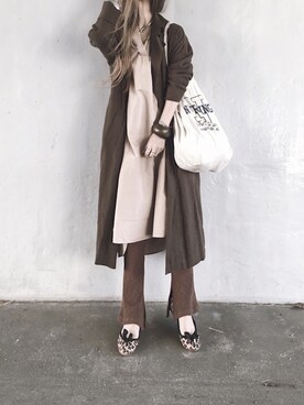 「GRL（グレイル）のアイテム（リング）」を使った、Lilyさん（レディース・160cm）の春コーディネート