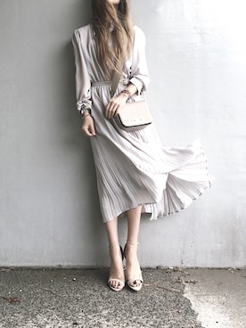「La-gemme」｜「アイテム（腕時計）」を使った、Lilyさん（レディース・160cm）の春コーディネート