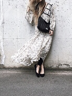 「GRL（グレイル）のアイテム（リング）」を使った、Lilyさん（レディース・160cm）の夏コーディネート