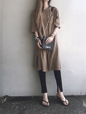 「florist」｜「アイテム（アナログ腕時計）」を使った、Lilyさん（レディース・160cm）の夏コーディネート