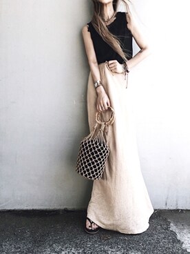 「petitcro」｜Lilyさん（レディース・160cm）の夏コーディネート