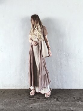 Lilyさん(レディース・160cm)の夏コーディネート