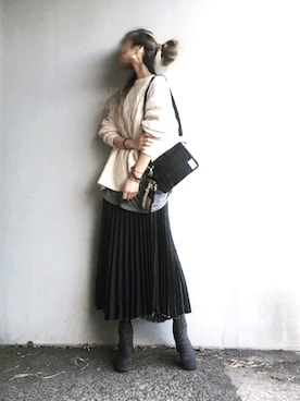 Lilyさん（レディース・160cm）の秋コーディネート