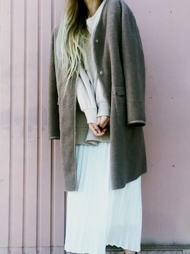 「URBAN RESEARCH Sonny Label（アーバンリサーチサニーレーベル）のアイテム（ムートンコート）」を使った、Lilyさん（レディース・160cm）の秋コーディネート
