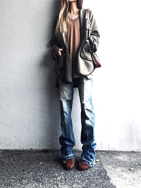 Lilyさん（レディース・160cm）の冬コーディネート