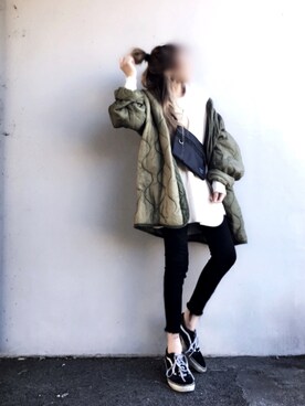 Lilyさん（レディース・160cm）の冬コーディネート