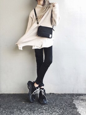 Lilyさん（レディース・160cm）の冬コーディネート