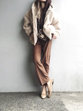 Lilyさん（レディース・160cm）の冬コーディネート