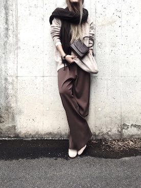 Lilyさん（レディース・160cm）の冬コーディネート