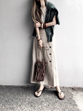 Lilyさん（レディース・160cm）の春コーディネート