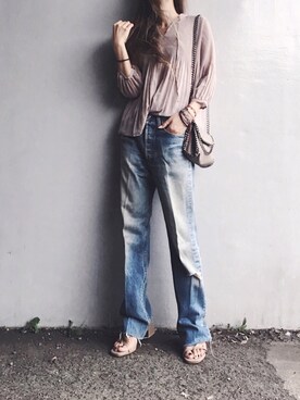 「STYLEDOOR（スタイルドア）のアイテム」を使った、Lilyさん（レディース・160cm）の夏コーディネート