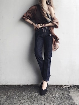 Lilyさん（レディース・160cm）の秋コーディネート