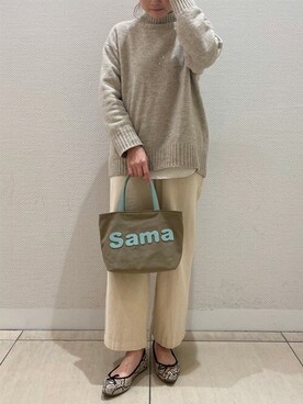 SamanthaThavasaさん（レディース・167cm）の冬コーディネート
